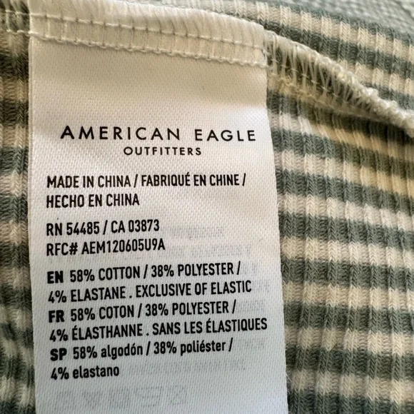 American Eagle Outfitters Green Sleeveless V-Neck Sundress - Picture 10 of 13